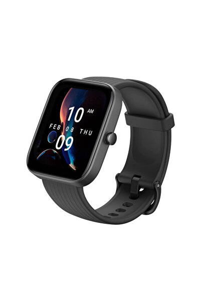 Amazfit ساعة ذكية بيب 3 برو - اسود