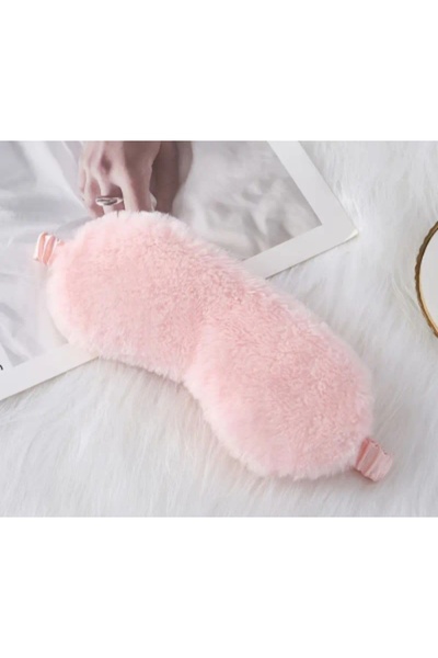 SS HOME CONCEPT Uyku Bandı Pembe Peluş