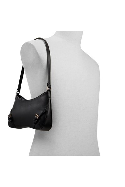 Call it Spring Women's Black Handbag With Multi Pocket Interior