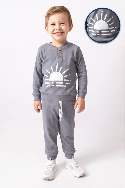 nevrankids Sun Pattern Baby and Child Lux 2 Piece Set