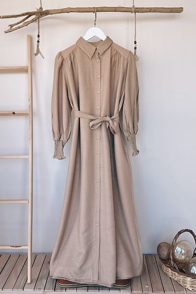 TabaBoutique Camel Rib Detailed Lever Tb213