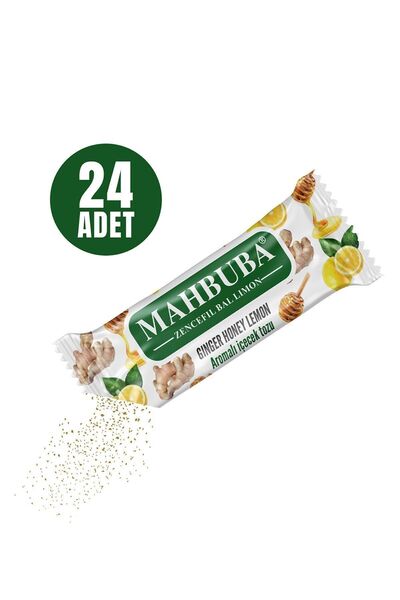 Mahbuba Tek İçimlik Zencefil Bal Limon Aromalı Oralet Çayı 24x1,5gr