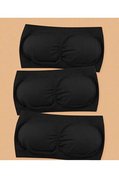 Butik Rahat İki Katmanlı Genişletilmiş Straplez Sütyen, Hafif Göğüs Sarma Ayr...