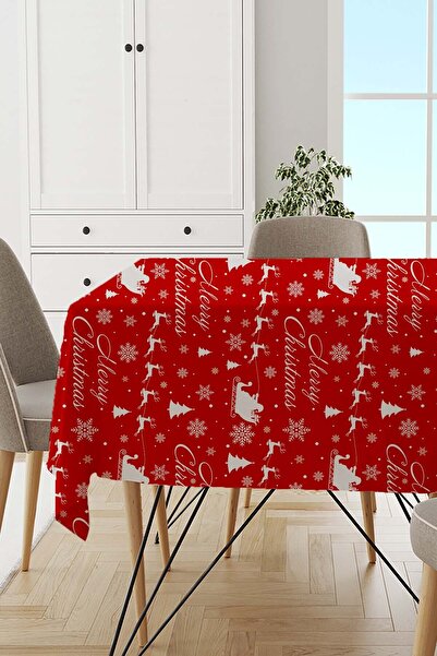 Viva Home Red New Year New Year Christmas Christmas Tablecloth Mso541