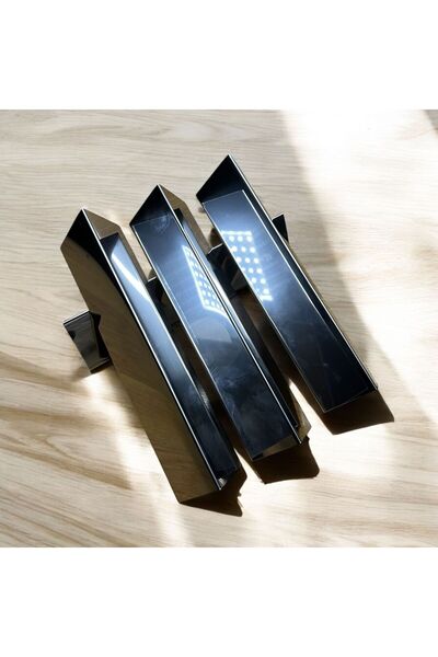 CAR Krom Piramit Fırfır 25 Cm.Çubuk Fırfır