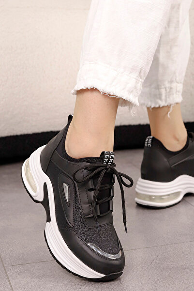 kajal ayakkabı Frm 4008 Balloon Sole Lace-Up Sneakers