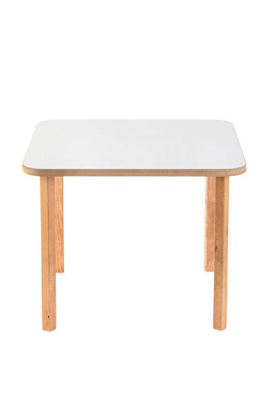 wudie Ahşap Çocuk Masası 50x50 Çocuk Oyun Masası Çocuk Aktivite Masası Çalışm...