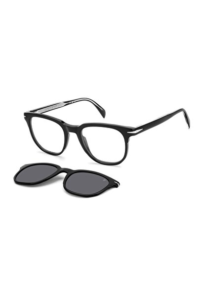 David Beckham DB 7120/CS (807/M9) 51 | Klipsli Polarize Unisex Siyah Güneş Gö...
