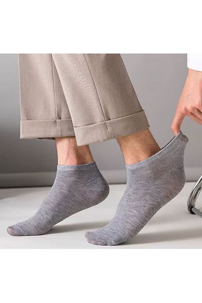 REYNBOO SOCKS 8 чифта мъжки плоски модели къси спортни обувки до глезена, съответстващи ботуши и чорапи