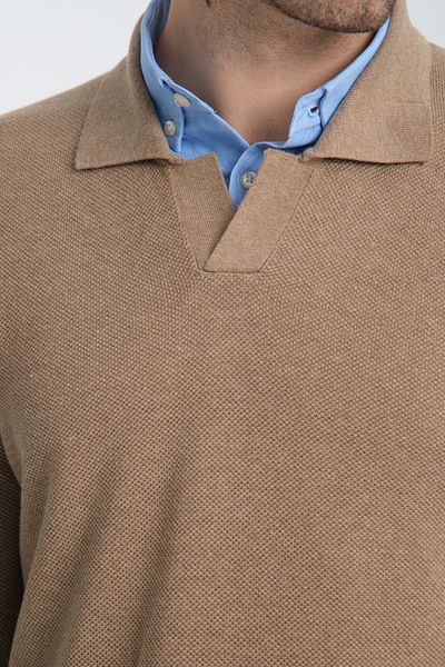 Frappoli Αθλητικό πουλόβερ Polo Neck - Πλεκτό Σελάνικα