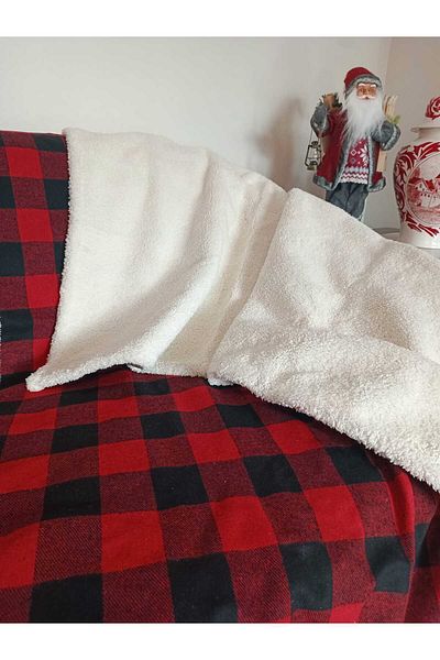 Seda Home Art Single Tv Blanket, Sofa Shawl, Double Sided Plaid Blanket 150X200