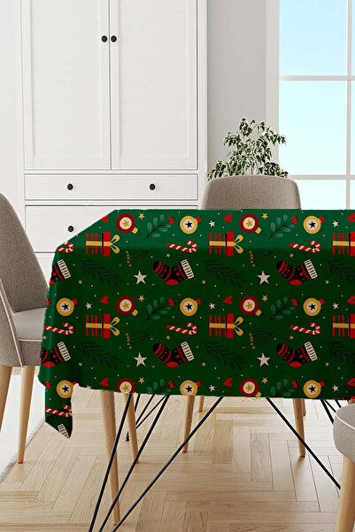 Viva Home Green New Year New Year Christmas Christmas Tablecloth Mso542