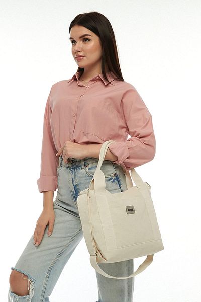 Bagg Canvas Bag with Front Pocket Sw