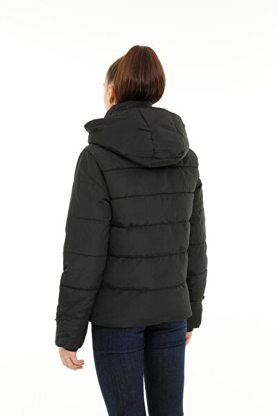 lumberjack Wl Karina 2Sn71 3Pr Black Women's Short Coat