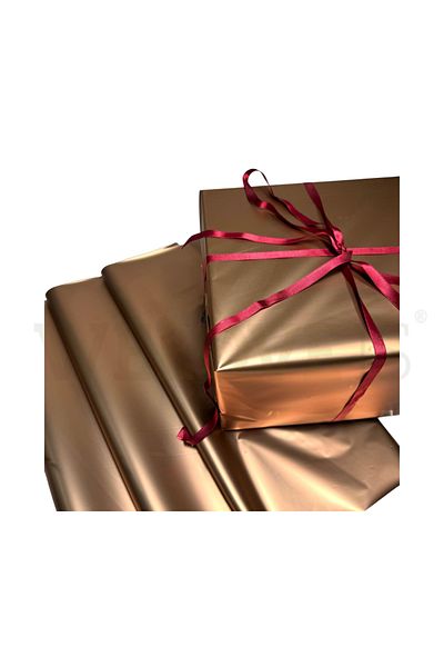 weloveis Rose Gold Luxury Metallized Paper - 50X70, 20 Sheets Gift Wrapping