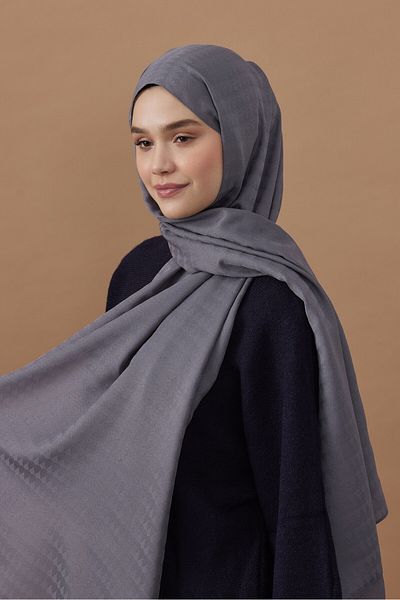 Modakaşmir شال بنمط مثلث من سلسلة الجاكار الناعمة