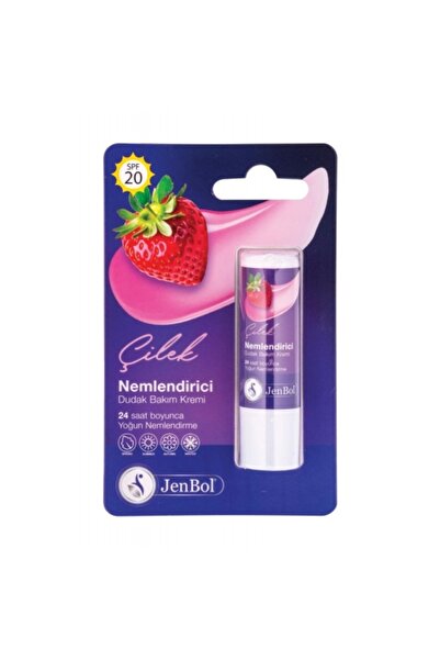 Jenbol Nemlendiricili Dudak Bakım Kremi Çilek