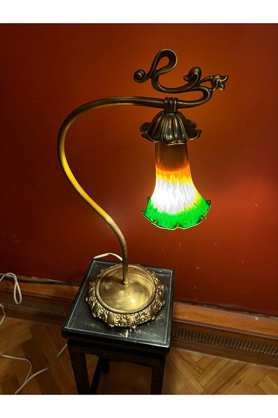 tayfuntufan antika koleksiyon Europe Brass Lampshade - 50 cm Tall