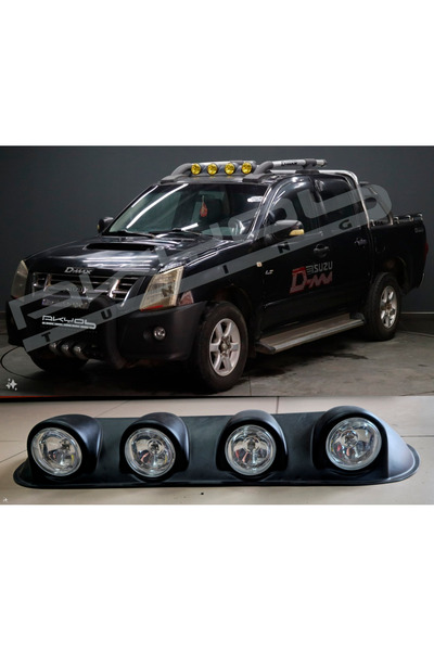 AKYOL OTO TUNİNG ISUZU DMAX 02-12 ARASI Uyumlu TEPE TAVAN LAMBASI 4 LÜ AKYOL ...