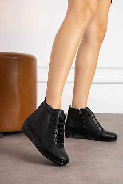 HKM shoes New Season Γυναικεία Classic Comfort Ορθοπεδικά Παπούτσια Γυναικείες Μπότες
