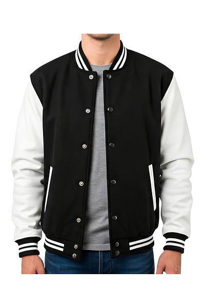 Edizen Μπουφάν Basic 2024 Oversize Premium College 100% Βαμβάκι