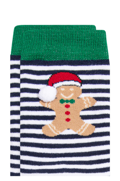 Mavi Újévi témájú zöld zokni 1910933 -19133