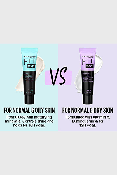 Maybelline New York Fit Me Luminous & Smooth Moisturizing Make-up Base