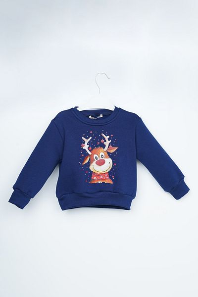 TRENDYOLKIDS Hanorac tricotat unisex cu imprimeu de Crăciun Saks TKDAW25SW00135