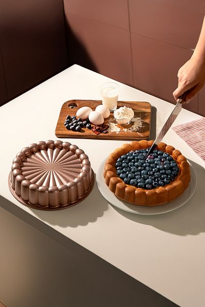 Nehir Rose Gold Daisy - 26 Cm Casting Tart Mold