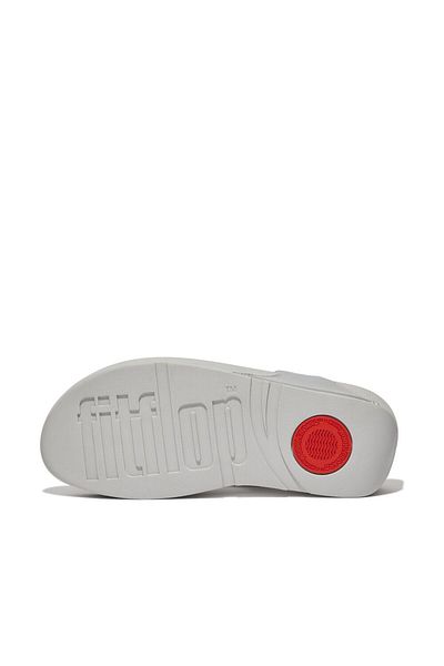 Fitflop صندل لولو شيمرلوكس من الأمام - فضي