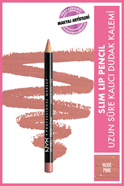 NYX Professional Makeup Slim Lip Pencil Nude Pink