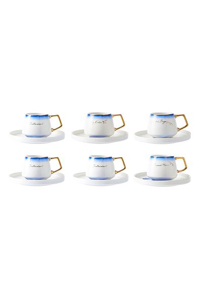 Karaca X Ist Collection Istanbul Coffee Cup Set for 6 People