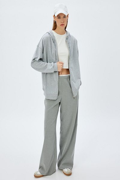Koton 5Wak10225Ek Model Gray Women's Cardigan