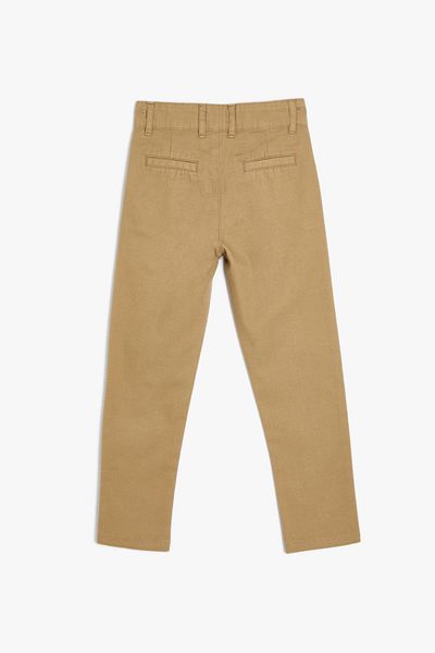 Koton Kids Kamelhaar-Jeans für Jungen 5WKB40004TW