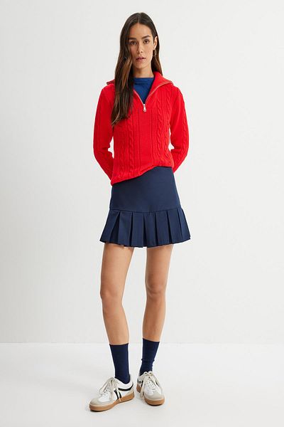 Koton Women's Red Sweater - 5Wak90369Ht