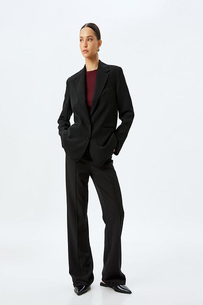 Koton Women's Black Jeans 5Wak40187Pw