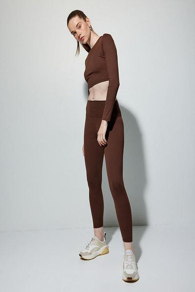 Koton Women's Brown Tights - 5Wak40240Nk