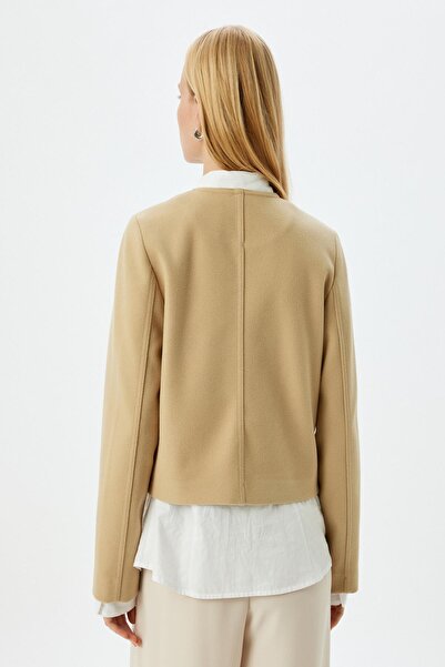 Koton Light Green Women's Jacket 5Wak20356Ew