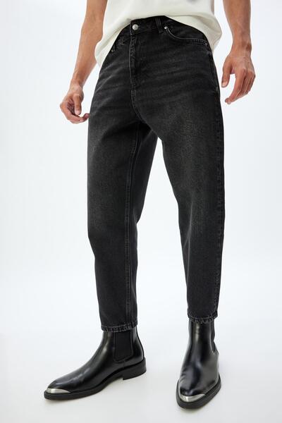 Koton Siyah Erkek Jeans 5WAM40123ID