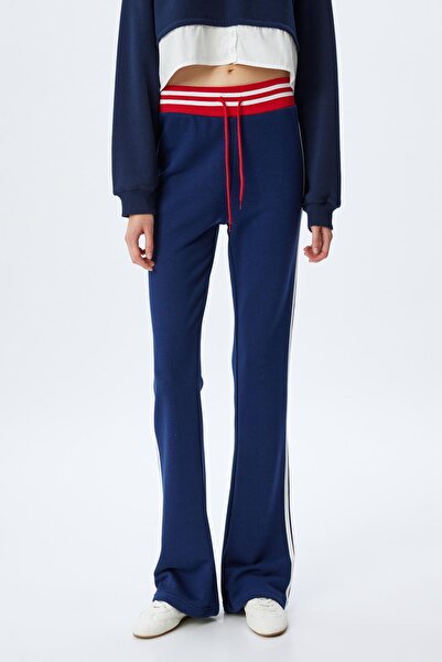 Koton Γυναικεία Φούτερ Navy Blue 5WAL40069IK