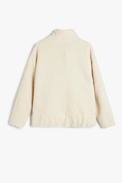 Koton Kids Ecru Girl's Jacket 5Wkg20024Aw
