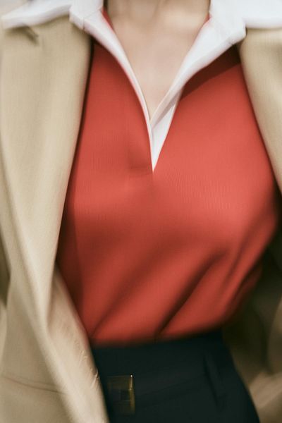 Koton Women's Red Sweater - Model 5Wak30064Ek