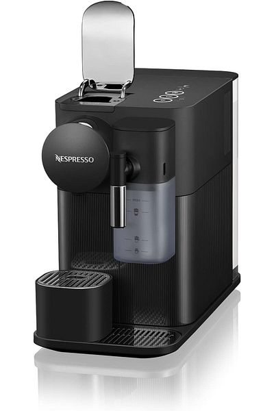 Nespresso ماكينة تحضير القهوة Lattissima One بقوة 1450 واط وسعة 1 لتر - ضمان لمدة عامين