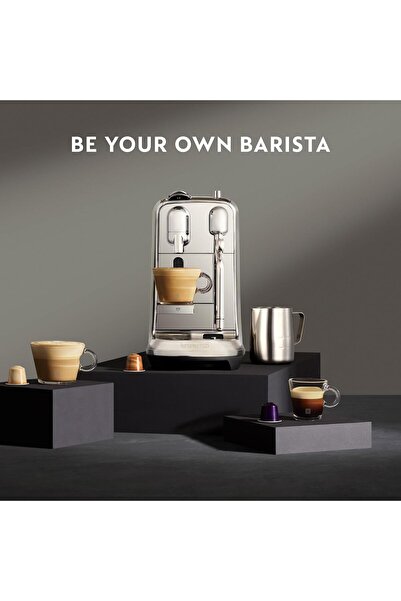 Nespresso Creatista Plus coffee machine by Nespresso, Stainless Steel - UAE Version