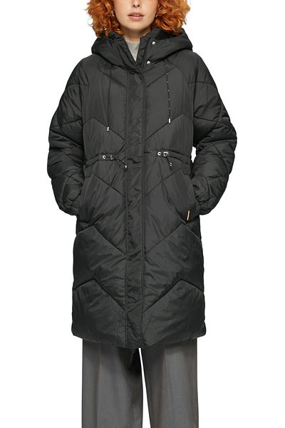 QS by s.Oliver Clamped Textile and Insulated Zipper Bolsak - Warming Quilted Bag