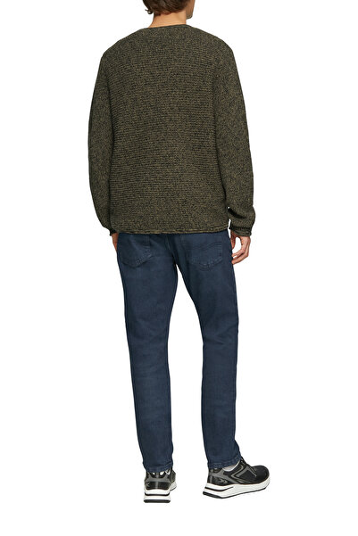 QS by s.Oliver Pletený svetr s žebrovanou strukturou