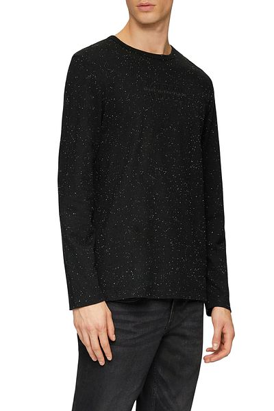 s.Oliver Τζέρσεϊ Casual Crew-Neck με τυπωμένο λογότυπο