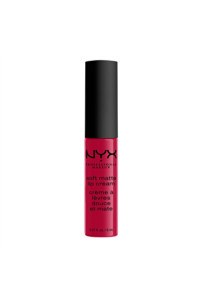 NYX Professional Makeup Ruj de Buze Mat, NYX Professional Makeup, Soft Matte Lip Cream, 10 Monte Carlo, 8 ml