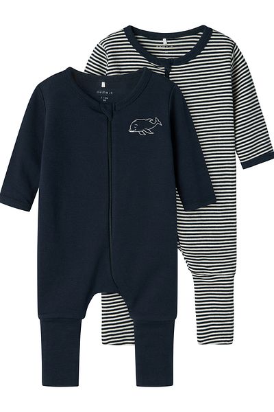 Name it Pyjama-Set Unisex Dunkelblau