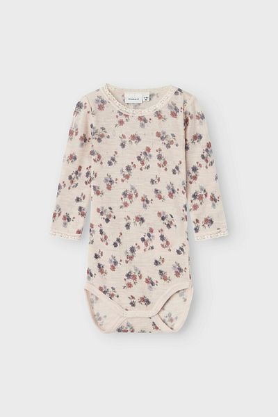 name ıt Baby-Body für Mädchen, Violett